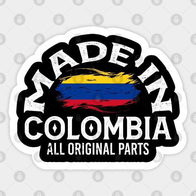 Born in Colombia Sticker by JayD World